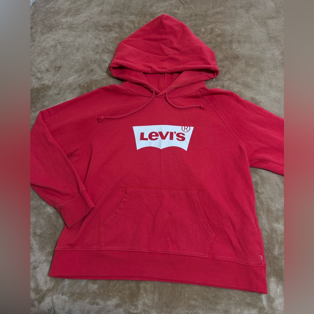 Levi's Vibrant Red Sweatshirt